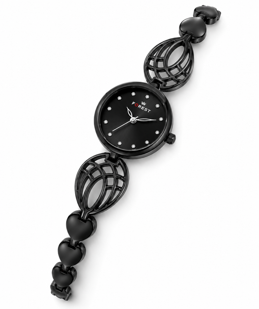 Black Noir Charm Analog Watch