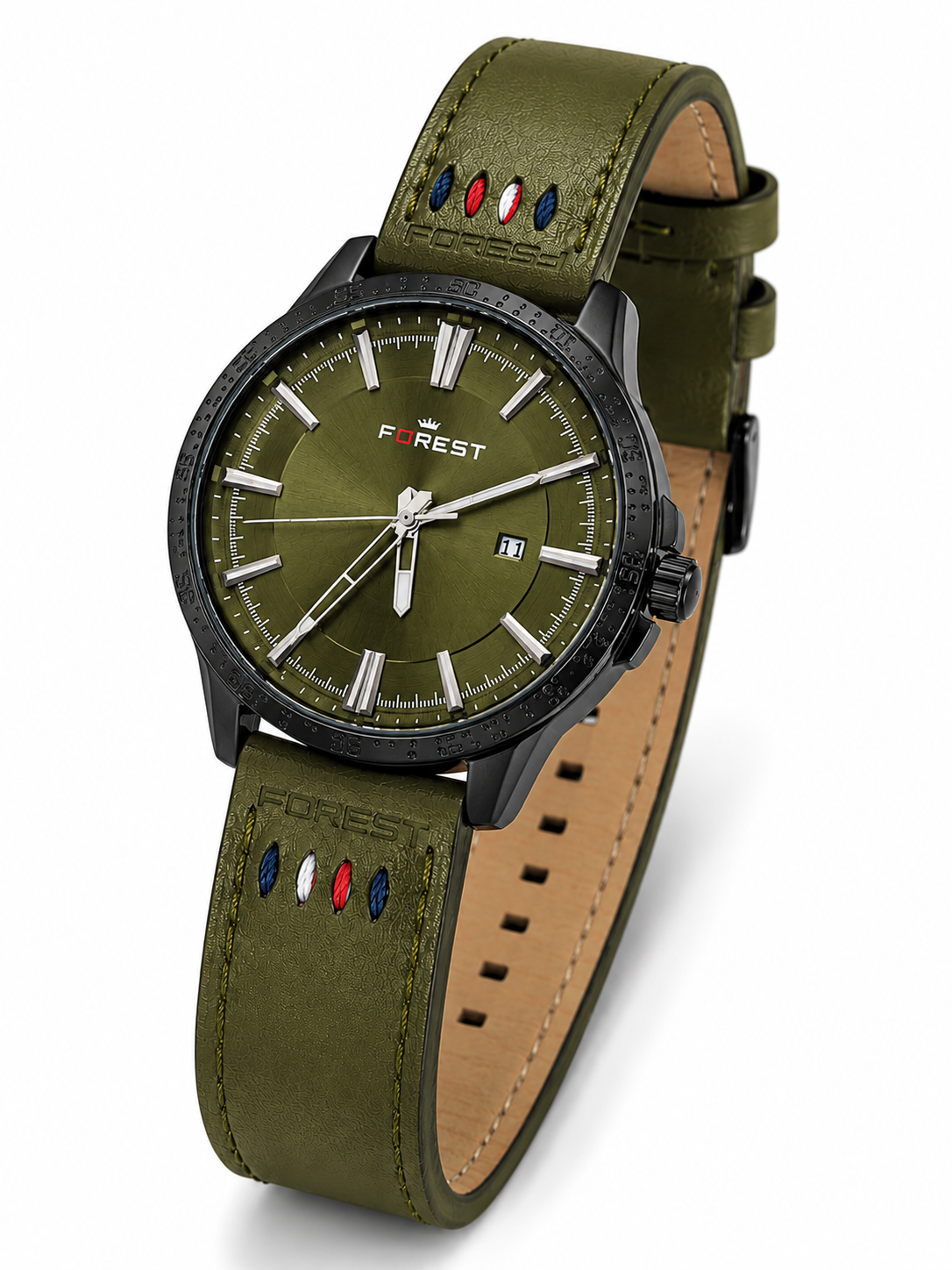 The Heritage Olive – Olive Dial & Olive Strap