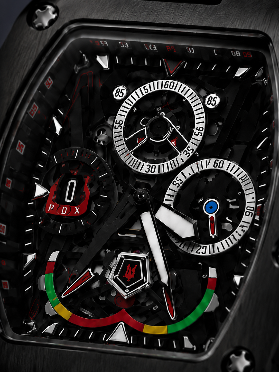 Black Chronograph Sports Analog Watch