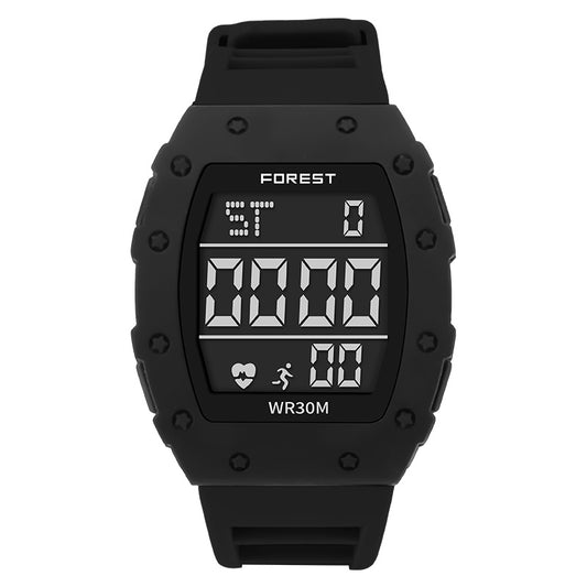 Black Pulse Digital Sports Watch