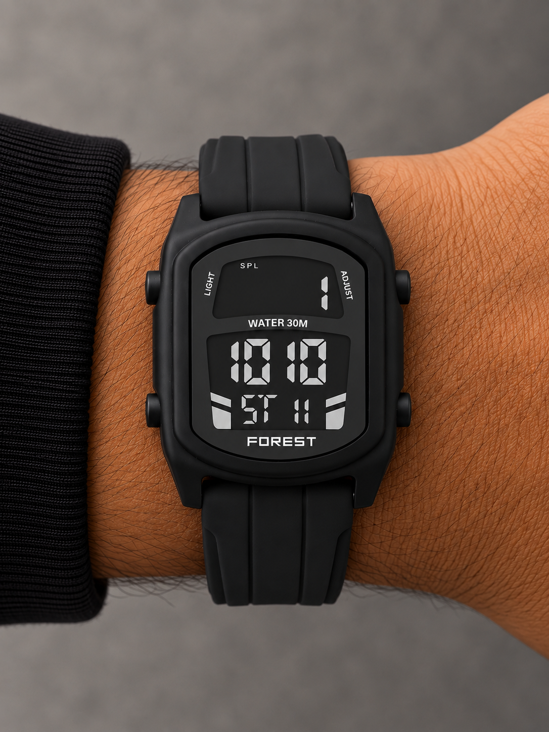 Black Digital Sports Watch 2308