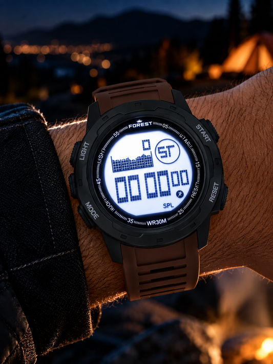 Brown Digital Sports Watch 2021G
