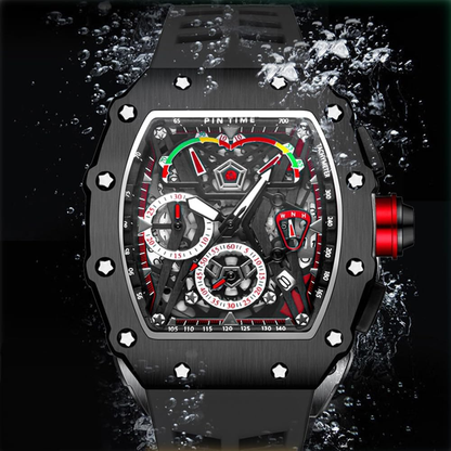 The Men’s Black & Green Racing Sports Watch