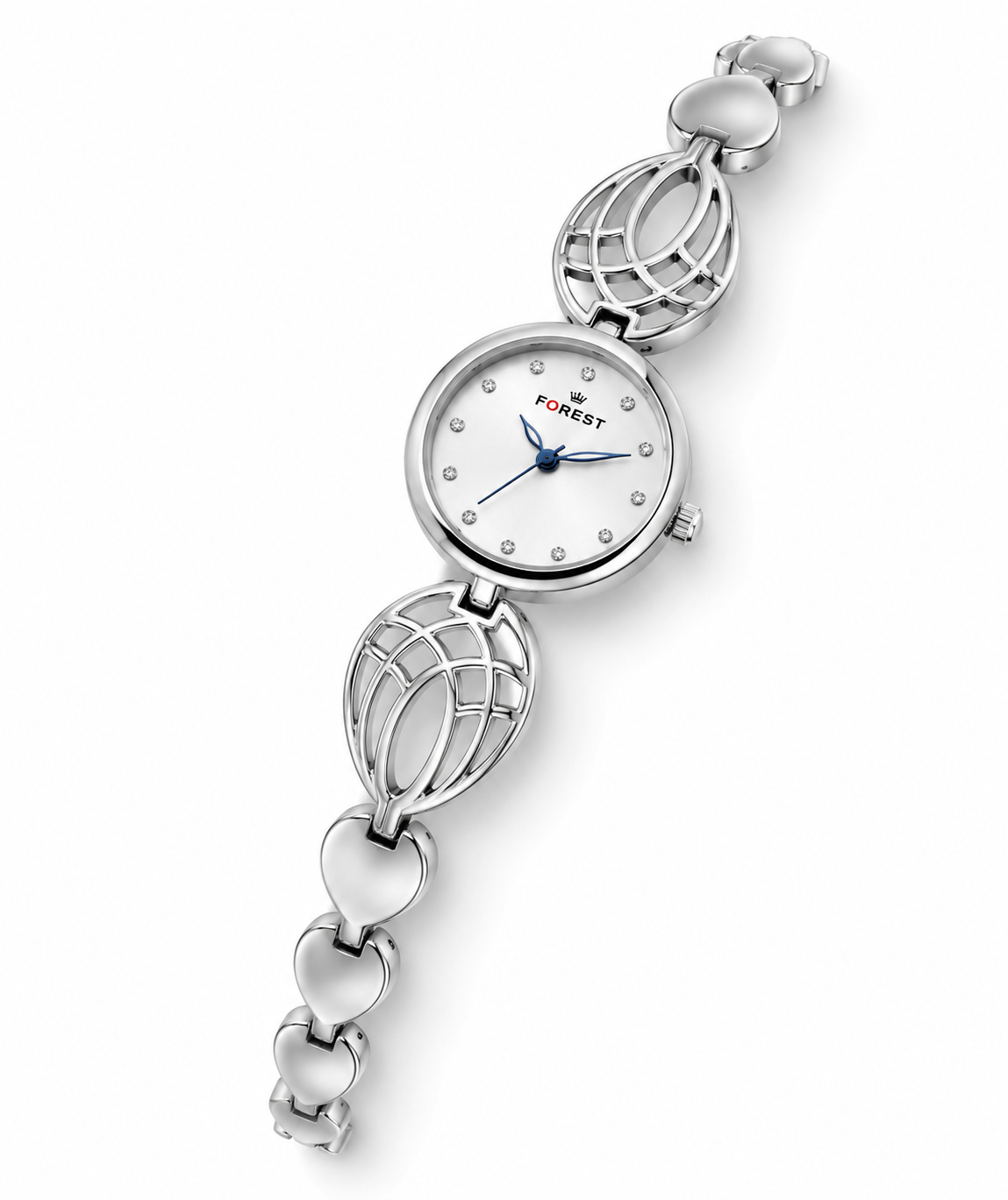 The Pearl Grace Silver Watch for Women