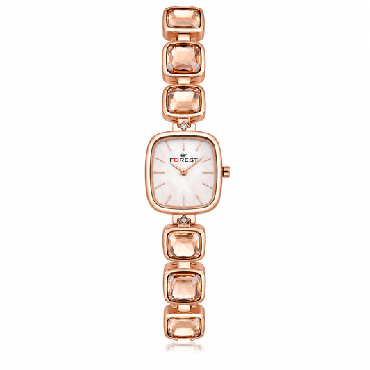 Rose Gold Bracelet Analog Watch
