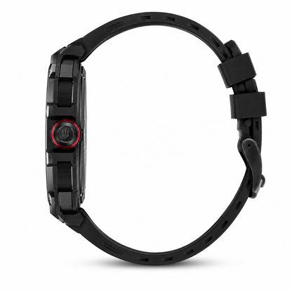 Black Chronograph Sports Analog Watch
