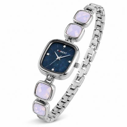 The Women’s Blue Mother of Pearl Dial Bracelet Watch