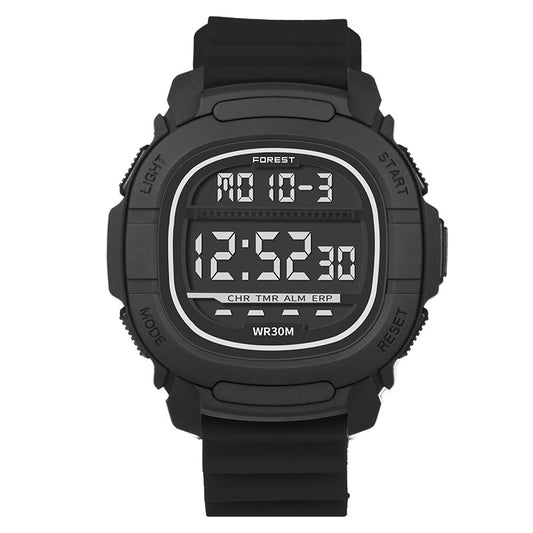 Black Digital Sports Watch 2029