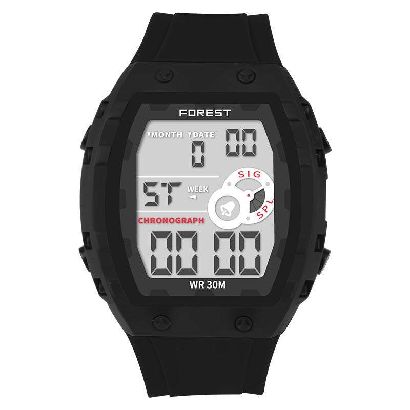 Black Digital Sports Watch 2209
