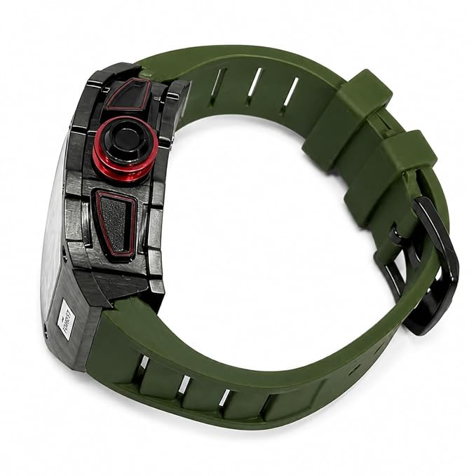 The Men’s Black & Green Racing Sports Watch