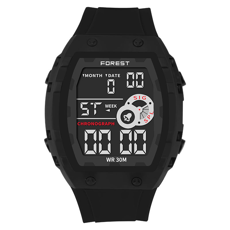 Black Digital Sports Watch 2209