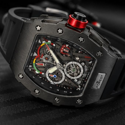 Black Chronograph Sports Analog Watch