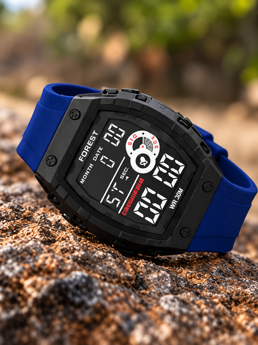 Blue Digital Sports Watch 2209
