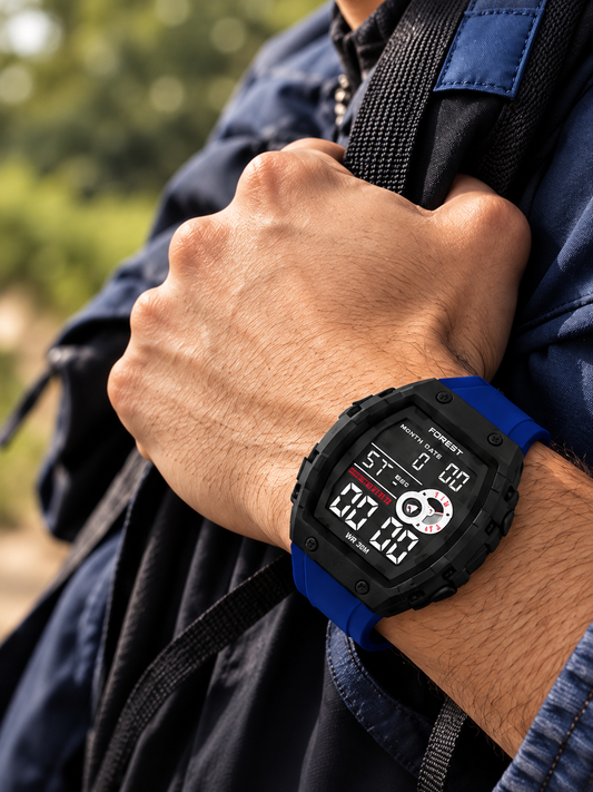 Blue Digital Sports Watch 2209