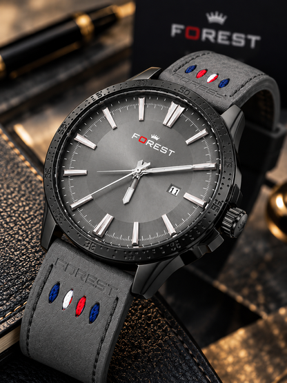 The Heritage Grey – Dark Grey Dial & Grey Strap