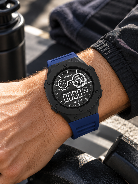 Blue Digital Sports Watch 2203