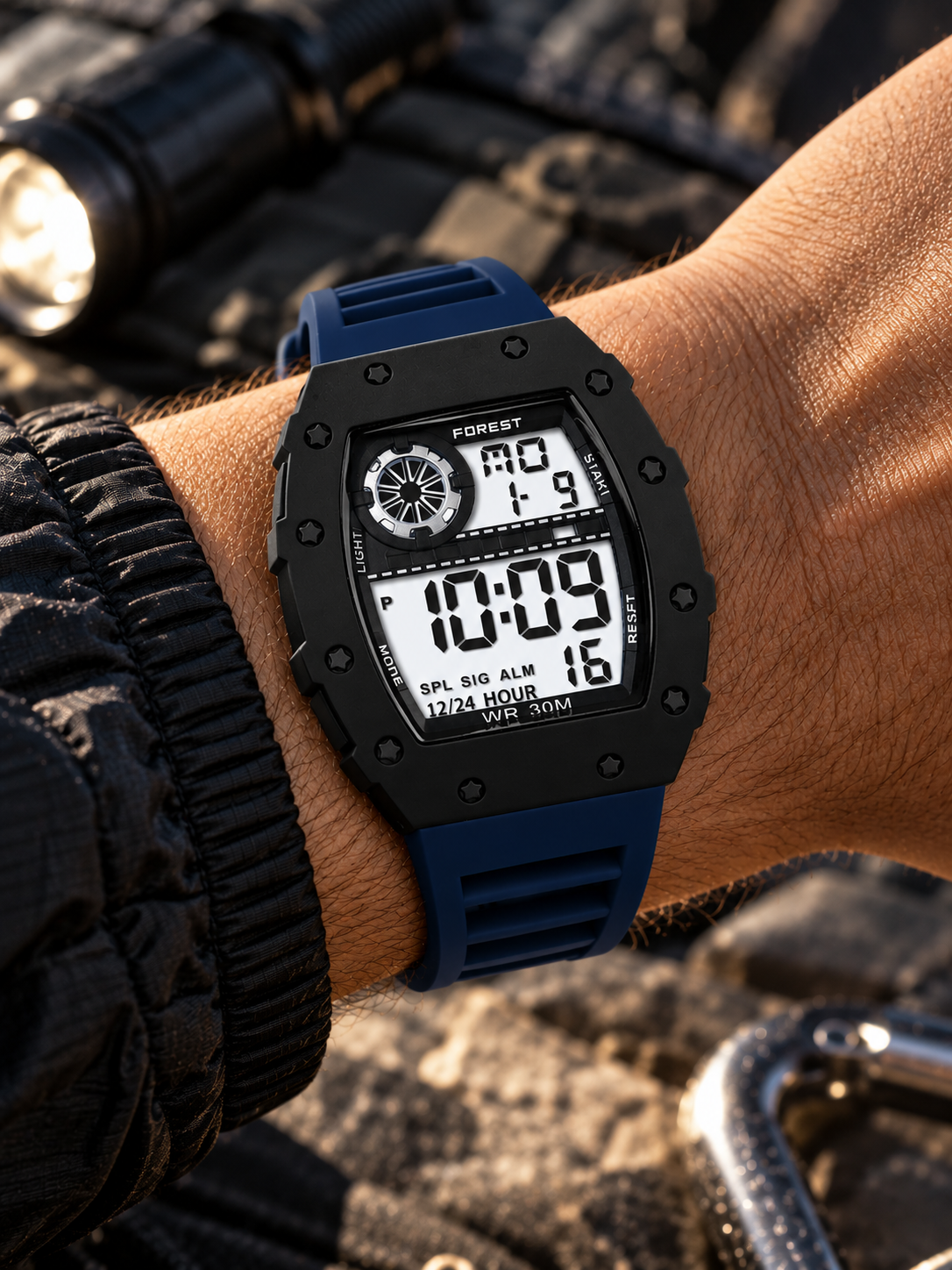 Blue Ranger Digital Sports Watch