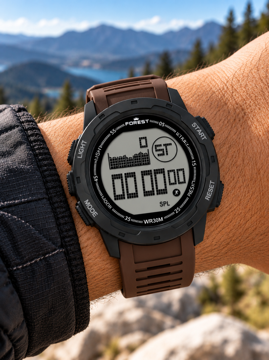 Brown Digital Sports Watch 2021G