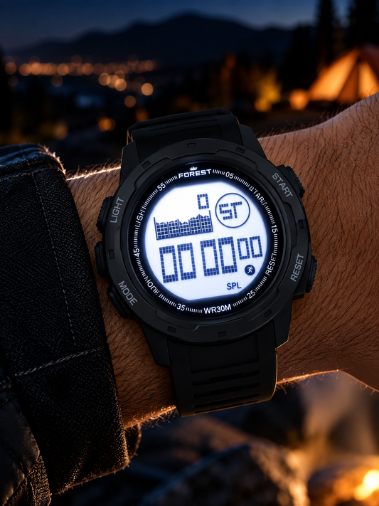 Black Digital Sports Watch 2021G